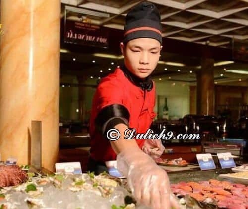 Địa chỉ những nhà hàng buffet hải sản ngon nhất ở Hà Nội, Món Ngon